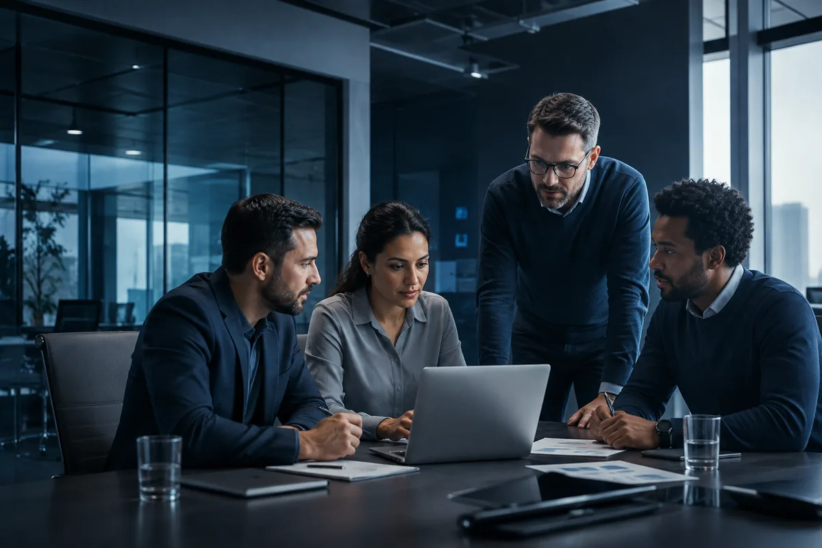ARC Safe Layer IT specialists working through a client&rsquo;s technology environment
